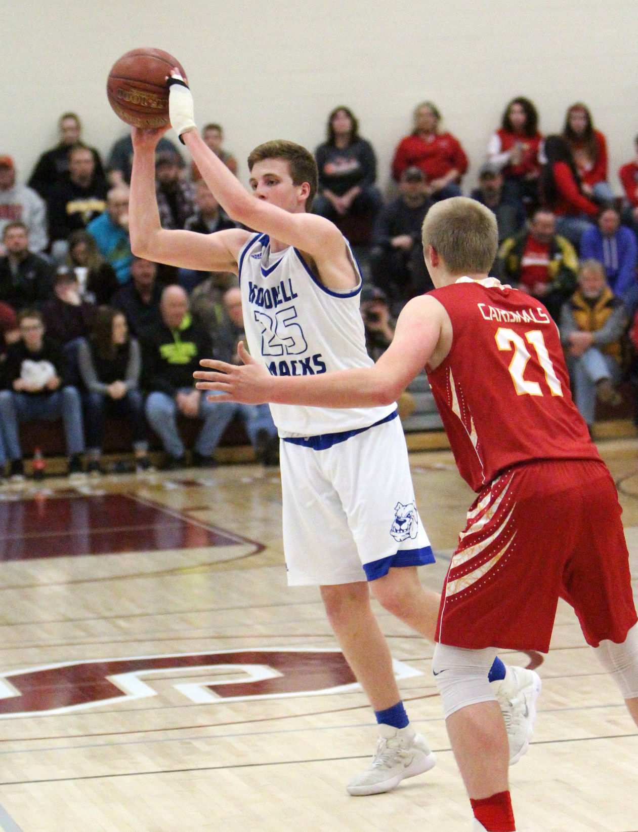McDonell boys basketball vs South Shore at Spooner 3-10-18
